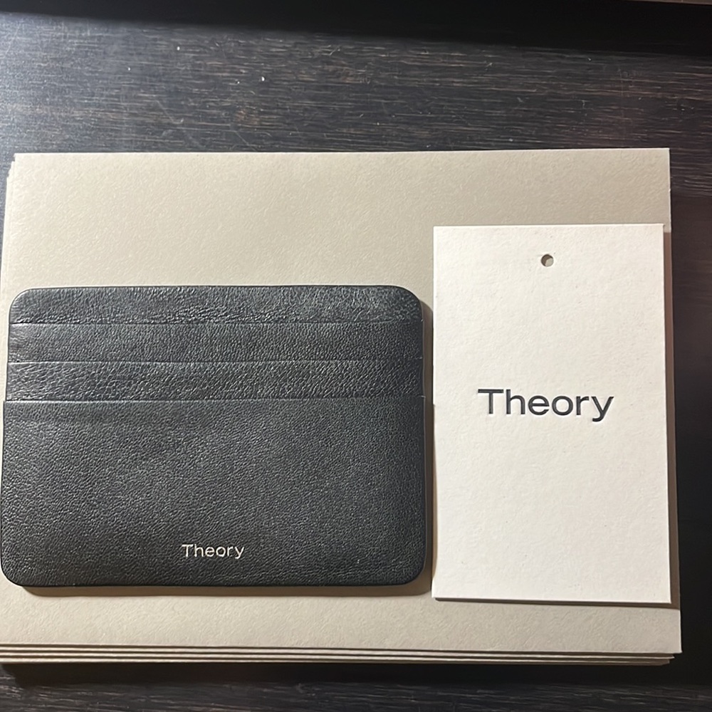 Theory kappa card case NWT